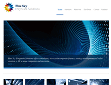 Tablet Screenshot of bluesky-cs.com